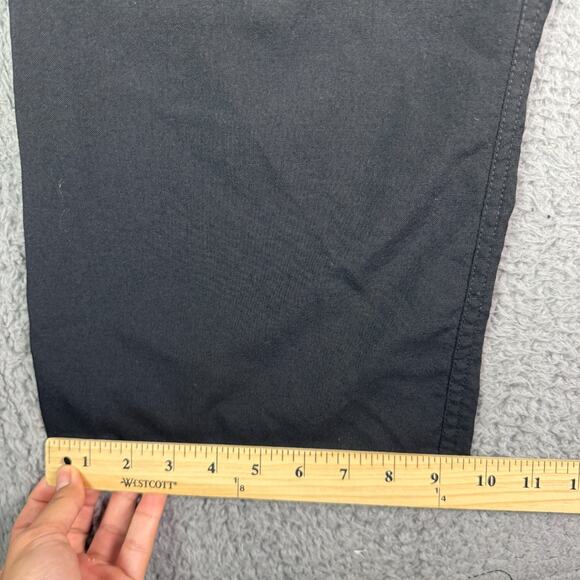 Marni Cargo Trousers Mens 54 (36x32) Black Wool Baggy Straight Lightweight - Picture 8 of 11